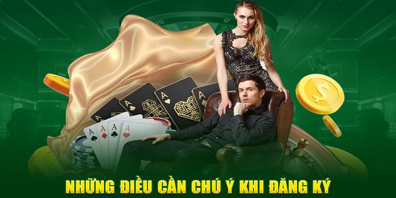 Những điểm cần lưu ý khi thực hiện đăng ký tài khoản